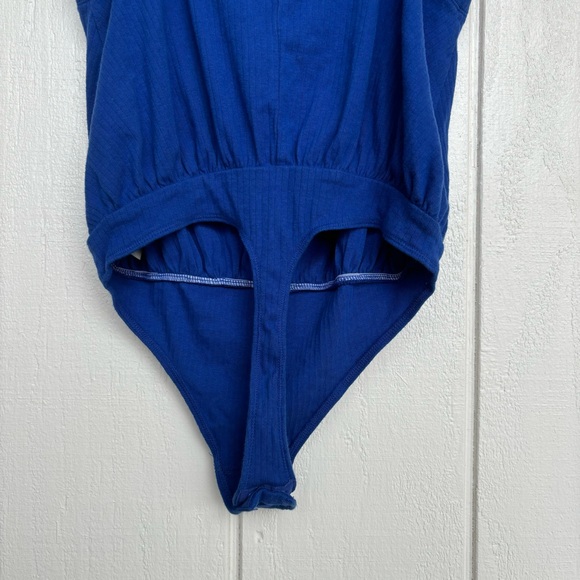 Free People Intimately Marissa Bodysuit in Blue Small - Picture 9 of 10